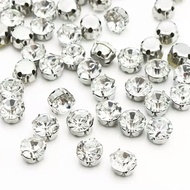 EXCLUSIVE GLASS MONTEES 7MM 8MM 10MM LOOSE BEADS FASHION ACCESSORIE MANIK BAJU