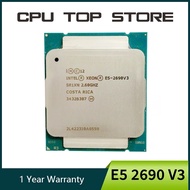 Used INTEL Xeon E5 2690 V3 Processor SR1XN 2.6Ghz 12 Core 30MB Socket LGA 2011-3 Xeon CPU