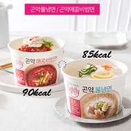 Chungjungwon Lightly Konjac Noodle 2Flavor, Cold &amp; Spicy Nangmyun, Cold Noodles, MulNaengmyun, Bibimmyun, Bibim Nangmyun, Diet Food, Meal Substitute, Konjac Food, Ramen, Lamen
