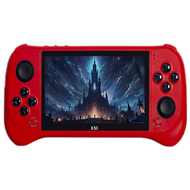 คอนโซลเกมเด็ก X53 คอนโซลเกมมือถือ HD 5.1 นิ้วหน้าจอขนาดใหญ่ Retro เพลงเล่นวิดีโอนาฬิกาทีวีอ่าน E-Boo