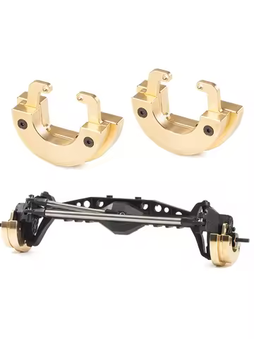 Split Brass Weight Kit Low COG Weights Set for Axial Vanquish Capra SCX10 III AR45 Portal Axle 1/10 