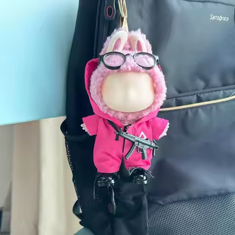 New 17cm Lafufu Clothes Outfit Accessories for The Monster Korea Kpop Lafufu Idol V1 V2 V3 Commando 