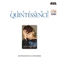 Hanju🇰🇷Pre-Order Sun TAEYANG BIGBANG-QUINTESSENCE _ EZL TRANSIT CARD Traffic CARD