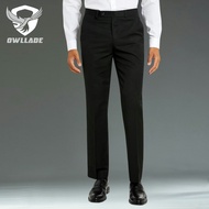 EAGLADE Slacks Casual Golf Pants for Men JP188 in Black