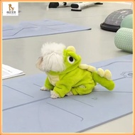 Cute little dinosaur pet clothes/puppy clothes/leaseable four legged dog clothes/pet little dog clot