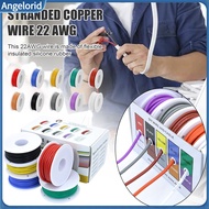 Angelorid|  22 Gauge Stranded Wire Silicone Rubber Insulated Wire 22 Awg Stranded Silicone Insulated