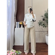 Beige Jeans 7706