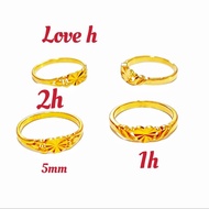 cincin love Emas Bangkok