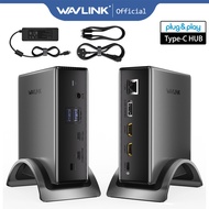 PD3.1 Triple Display USB C Docking Station with 140W Power Triple Display Dock with 8K HDMI 8K Displ