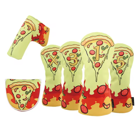 golf club covers, pizza golf clubs covers, golf club head covers for driver, driver headcover to fit