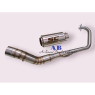 Exhaust Pulsar 200NS EKZOS Pulsar 200 ns Muffler bajaj Pulsar 200NS exhaust Pulsar 200NS racing exha