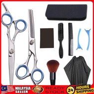 10PCS Set Japan Professional Hair Cutting Shears Barber Scissors Set Hairdresser Hair Styling Tools 