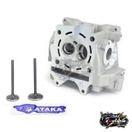 ATAKA ฝาสูบ+วาว ฝาวาว HONDA CLICK150 CLICK125 PCX150 PCX125 ฝาสูบเดิม คาร์บูรทุกรุ่น CLICK PCX เกรดด