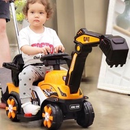 YWS Baby Excavator Toy YWS Rechargeable Or Manual Operated Excavator Ride On Toy Car 3-6 Years Old K