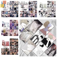 NANZHIJIA 55 Pcs/Set Sketch Laser Lomo Card, Paper Sketch BL Manwha Rootless Postcard, Rootless Tree