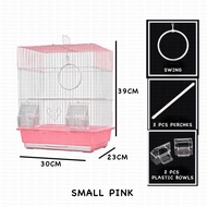 Bird Cage Sangkar Burung Besi Sugar Glider Budgie Finch Burung Pipit Bird Pet Supplies