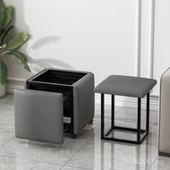 Foldable Stool Combination Stool Coffee Table Small Stool Multifunctional Sofa Stool Rubik's Cube Ca