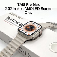 Hk8 Pro Max smartwatch Uitra 2.02-inch AMOLED full touch screen 380Mah Bluetooth call NFC recognitio