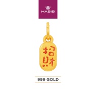 HABIB 999/24K Yellow Gold Charm 9GCM00120125