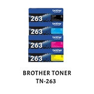 [ORIGINAL] Brother Toner TN-263 TN 263 Black Cyan Magenta Yellow