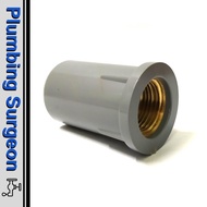Brass Pipe Fitting Bathroom Pipe Kepala Paip Pipe Connector Pvc Fitting Water Tap Connector 15MM PVC