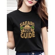 CODSafari Tour Guide Costume Africa Zoo Outfit Safari Tour TShirt Fun Cute Tops for Teen Graphic Tee