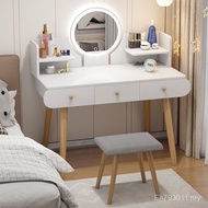 Small Small Apartment Dressing Table Household Simple Table Small ins Style Dressing Cross-Border In