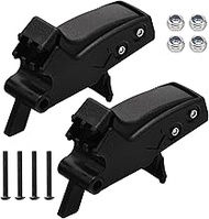 2 Pack N087371 Miter Saw Mounting Brackets Compatible with De-Walt DW7231 Release Lever Fits DW723 D