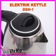 Teko Listrik Teko Pemanas Air Electric Kettle Besar Otomatis Stainless 2 Liter PEMANAS LISTRIK