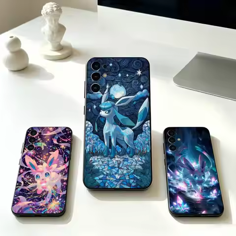 Lovely For P-Pokemon E-Eevee Phone Case For Samsung S25,S24,S21,S22,S23,S30,Ultra,S20,Plus,Fe,Lite,N