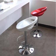 ST-🚢Bar Stool Rotating Lift Chair Stool Modern Minimalist Bar Chair Backrest Home Front Desk Chair Bar Chair Stool