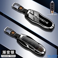 3/4 Buttons Car Key Cover Case Shell Holder For Porsche Macan Panamera Cayenne Cayman 911 718 958 91