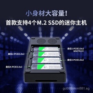 Zwide Mini Host Dual System Intel N150Mini Desktop Host Convenient High-Performance Business Compute