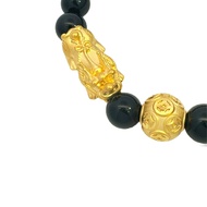 Top Cash Jewellery 999 Gold Auspicious Pixiu Set Bracelet