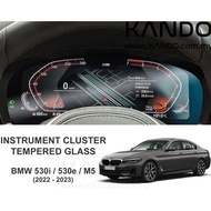 BMW 5 Series Instrument Cluster Protector BMW 530i Protector BMW 530e Tempered Glass BMW G30 Glass M