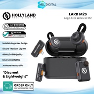 Hollyland LARK M2S Combo 2-Person Wireless Microphone System for Cameras & Mobile (2.4 GHz)