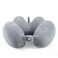 Nap Gift Pillow Can Be Any LOGO Travel u Shaped Pillow Design U Adjustable Neck Support Pillow DIY B