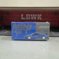 Mini GT 892 Chevrolet Corvette Z06 2023 Elkhart Lake Blue Metallic