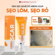 Abera Scar Red Turmeric Scar Cream 20g - Supports Improvement of Pitted Scars, Concave Scars, Fade D