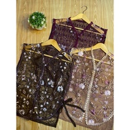 Aqeela - Vest Used Gardenia Premium | Women's Top Vest | Gardenia Brocade Outer Vest for Weddings Wo