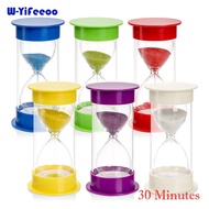 30 Min Sand Timer Hourglass Sandglass Clock Kids Game Kitchen Home Decor Teaching Aid