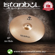 Istanbul Agop cymbal 20 Inch ART Ride 20" Cymbal