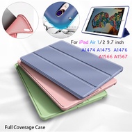 For Apple iPad Air 1 2 Case 2013 2014 Flip Cases Magnetic Air2 9.7'' A1566 A1567 Air A1474 A1475  A1