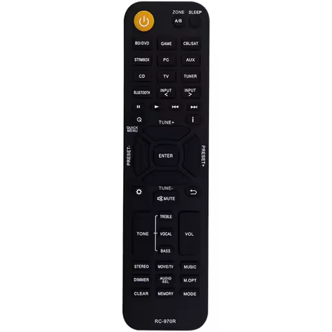 Compatible with Onkyo AV Receiver HT-R398 TX-SR393 HT-S3910 TX-SR494 Remote Control RC-970R RC970R s