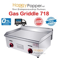 Happypopper Commercial Gas Griddle 718 Teppanyaki Electric Griddle Desktop BBQ Griddle Western Burge
