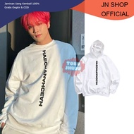 JN Hoodie Jumper Haechan NCT sablon HAECHAN TULISAN KEBAWAH