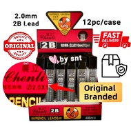 20012 2B Exam Grade 2.0mm Pencil Lead Refill 2.0 Pencil Lead 2.0 Pensil Lead Pencil 2B笔芯12pc in Tube