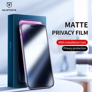 SmartDevil แผ่นหน้าป้องกันความเป็นส่วนตัวด้านสำหรับ iPhone 14 Pro max iPhone 15 Pro Max iPhone 14 Pr