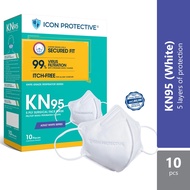 Alpro Pharmacy Icon Protective KN95 3D Face Mask (White) 10S | Protect Against Virus / Itch-Free/口罩/