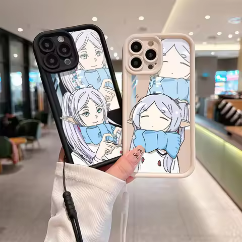 Frieren Beyond Journeys End Phone Case for IPhone 16 15 14 13 12 11 Pro Max Mini XR XS X 8 Plus Soft
